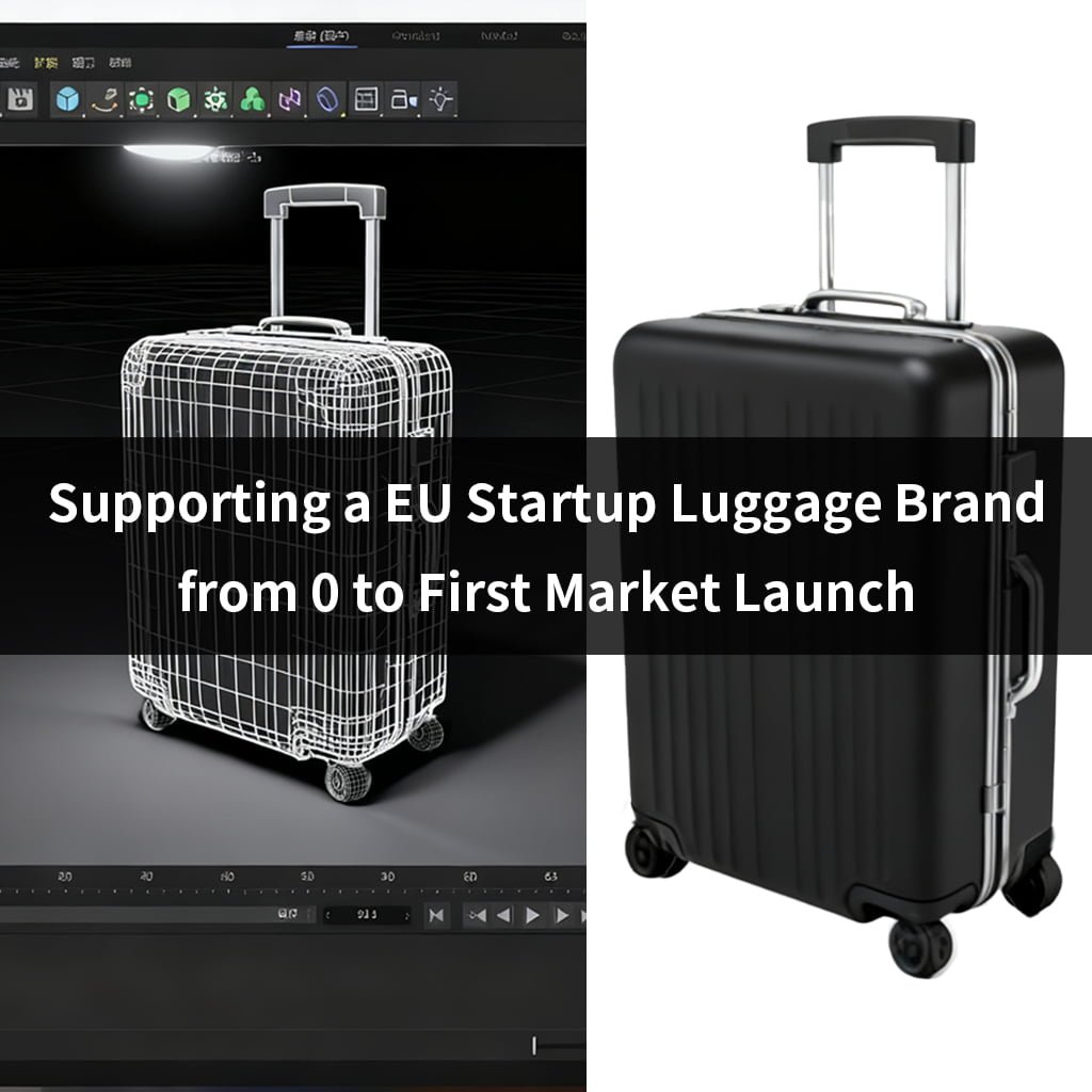 EU Startup Luggage Brand from 0 to First Market Launch